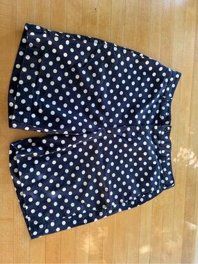 Vintage J.Crew Polka Dot Shorts — see all photos for one small flaw
